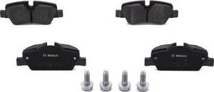 BOSCH 0 986 T11 194 - Kit pastiglie freno, Freno a disco autozon.pro