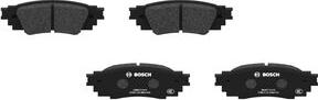 BOSCH 0 986 T11 313 - Kit pastiglie freno, Freno a disco autozon.pro