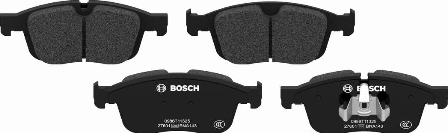 BOSCH 0 986 T11 325 - Kit pastiglie freno, Freno a disco autozon.pro