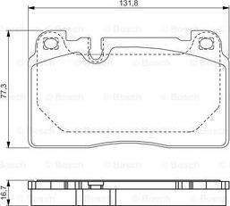 BOSCH 0 986 TB3 212 - Kit pastiglie freno, Freno a disco autozon.pro