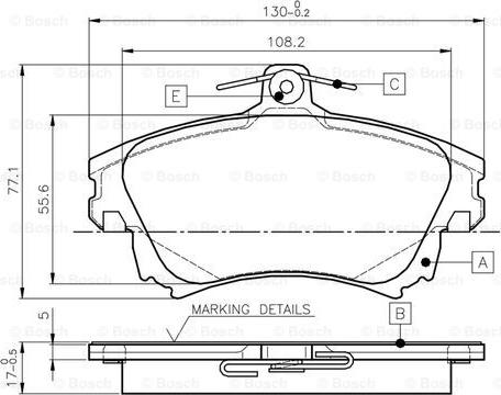 BOSCH 0 986 TB2 349 - Kit pastiglie freno, Freno a disco autozon.pro