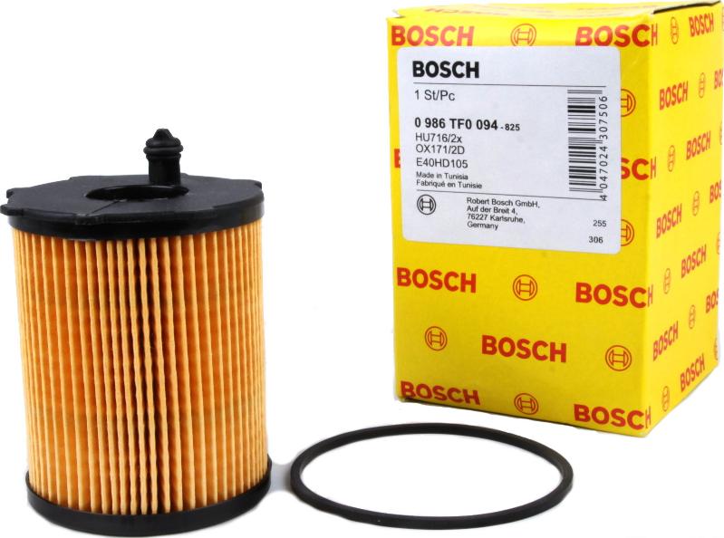 BOSCH 0 986 TF0 094 - Filtro olio autozon.pro