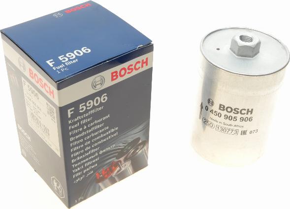 BOSCH 0 450 905 906 - Filtro carburante autozon.pro