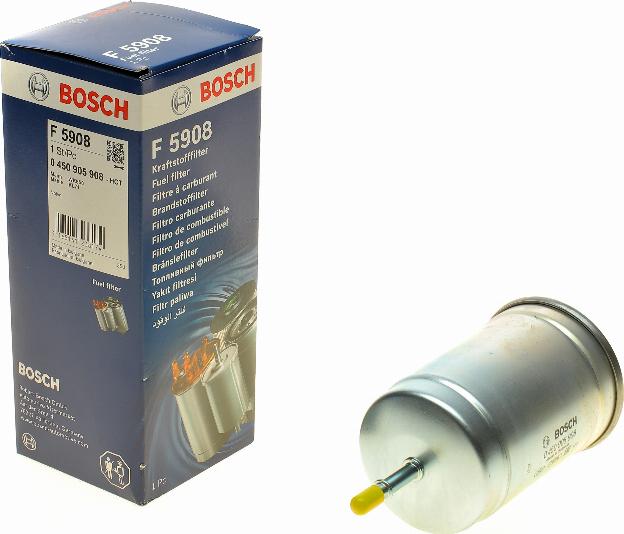 BOSCH 0 450 905 908 - Filtro carburante autozon.pro