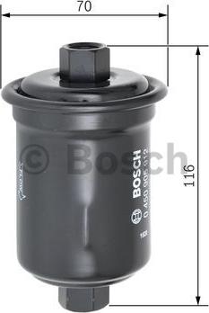 BOSCH 0 450 905 912 - Filtro carburante autozon.pro