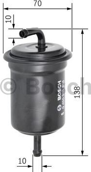 BOSCH 0 450 905 986 - Filtro carburante autozon.pro