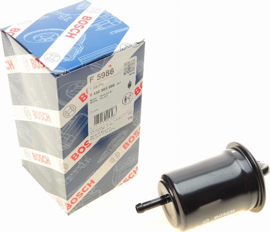 BOSCH 0 450 905 986 - Filtro carburante autozon.pro