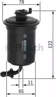 BOSCH 0 450 905 988 - Filtro carburante autozon.pro