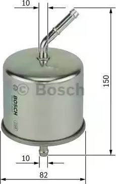 BOSCH 0 450 905 982 - Filtro carburante autozon.pro