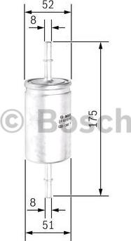 BOSCH 0 450 905 939 - Filtro carburante autozon.pro