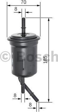 BOSCH 0 450 905 970 - Filtro carburante autozon.pro