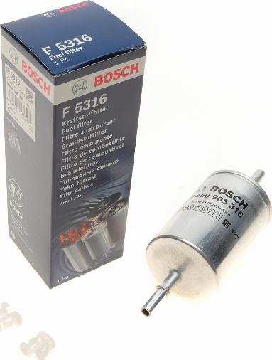 BOSCH 0 450 905 316 - Filtro carburante autozon.pro