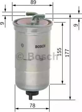 BOSCH 0 450 906 440 - Filtro carburante autozon.pro