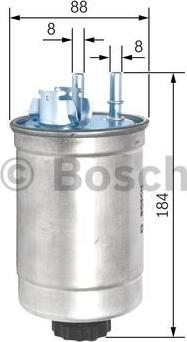 BOSCH 0 450 906 452 - Filtro carburante autozon.pro