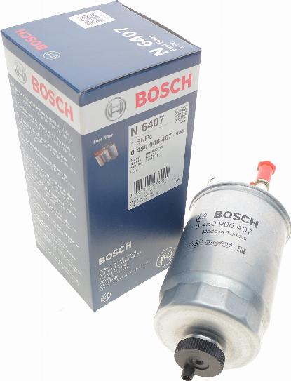 BOSCH 0 450 906 407 - Filtro carburante autozon.pro