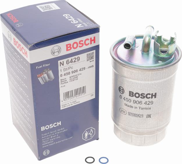 BOSCH 0 450 906 429 - Filtro carburante autozon.pro