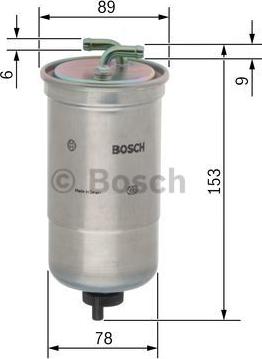 BOSCH 0 450 906 172 - Filtro carburante autozon.pro