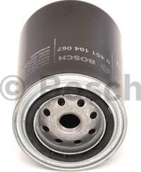 BOSCH 0 451 104 067 - Filtro olio autozon.pro