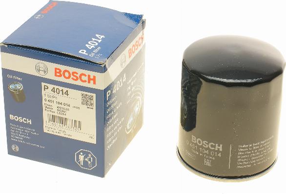 BOSCH 0 451 104 014 - Filtro olio autozon.pro