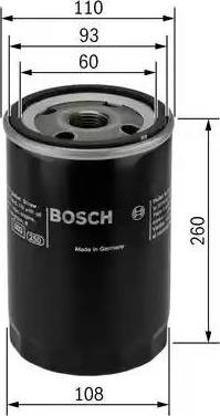 BOSCH 0 451 104 018 - Filtro olio autozon.pro