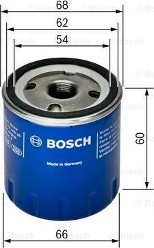 BOSCH 0 451 104 025 - Filtro olio autozon.pro