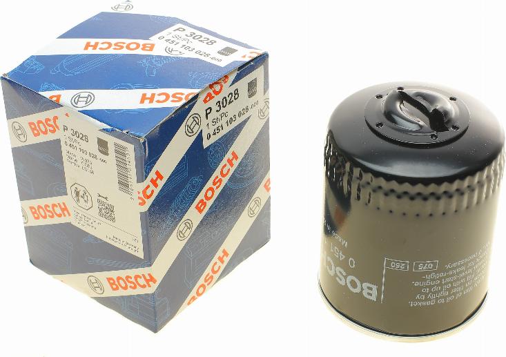 BOSCH 0 451 103 028 - Filtro olio autozon.pro