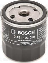 BOSCH 0 451 103 079 - Filtro olio autozon.pro