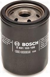 BOSCH 0 451 103 109 - Filtro olio autozon.pro