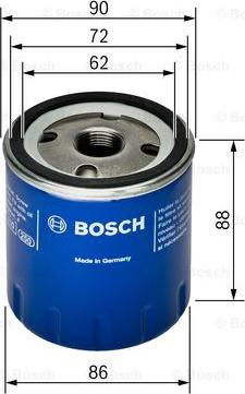 BOSCH 0 451 103 189 - Filtro olio autozon.pro