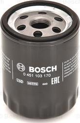 BOSCH 0 451 103 170 - Filtro olio autozon.pro