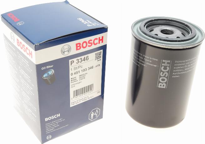 BOSCH 0 451 103 346 - Filtro olio autozon.pro