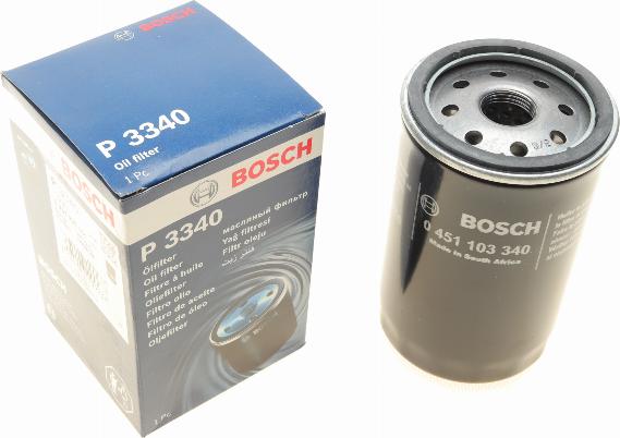 BOSCH 0 451 103 340 - Filtro olio autozon.pro