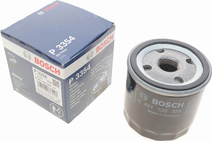 BOSCH 0 451 103 354 - Filtro olio autozon.pro