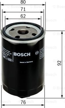 BOSCH 0 451 103 318 - Filtro olio autozon.pro