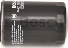 BOSCH 0 451 103 371 - Filtro olio autozon.pro