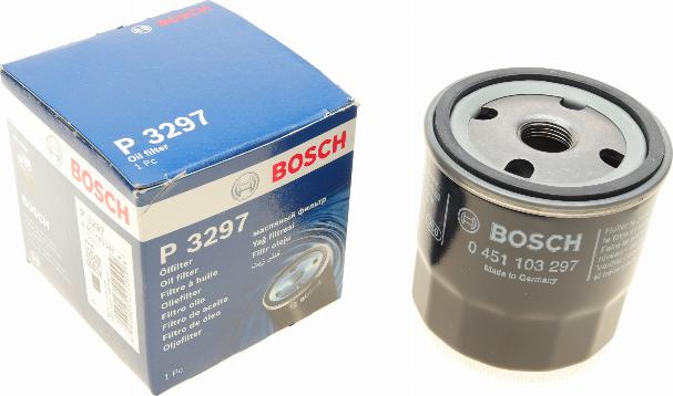 BOSCH 0 451 103 297 - Filtro olio autozon.pro