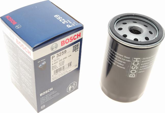 BOSCH 0 451 103 259 - Filtro olio autozon.pro