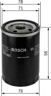 BOSCH 0 451 103 235 - Filtro olio autozon.pro