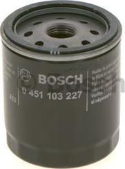 BOSCH 0 451 103 227 - Filtro olio autozon.pro