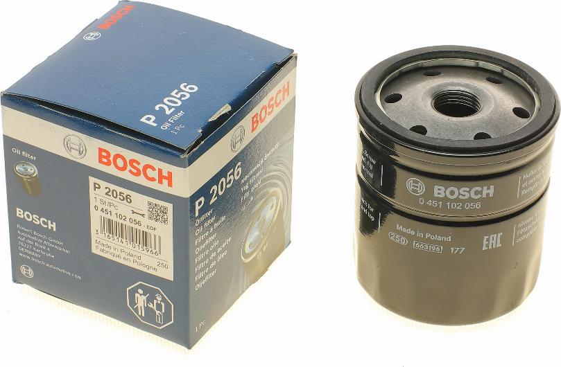 BOSCH 0 451 102 056 - Filtro olio autozon.pro