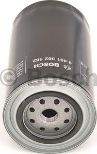 BOSCH 0 451 302 182 - Filtro olio autozon.pro