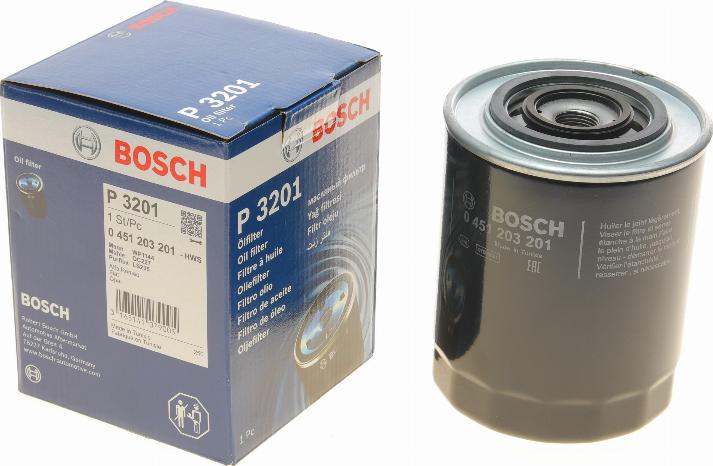 BOSCH 0 451 203 201 - Filtro olio autozon.pro