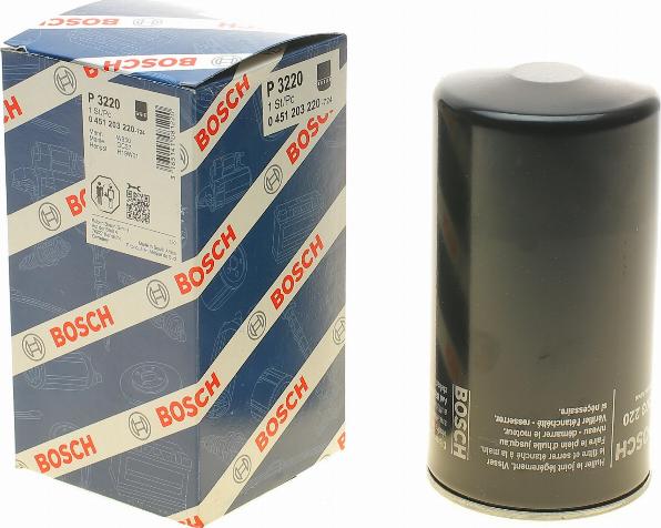 BOSCH 0 451 203 220 - Filtro olio autozon.pro