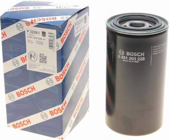 BOSCH 0 451 203 228 - Filtro olio autozon.pro