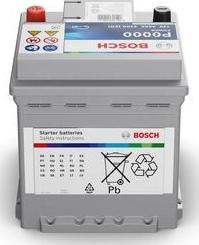 BOSCH 0 092 P00 000 - Batteria avviamento autozon.pro