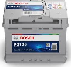 BOSCH 0 092 P01 050 - Batteria avviamento autozon.pro