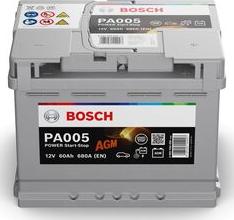 BOSCH 0 092 PA0 050 - Batteria avviamento autozon.pro