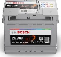 BOSCH 0 092 PE0 050 - Batteria avviamento autozon.pro