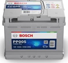 BOSCH 0 092 PP0 050 - Batteria avviamento autozon.pro