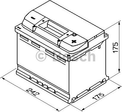 BOSCH 0 092 S40 040 - Batteria avviamento autozon.pro